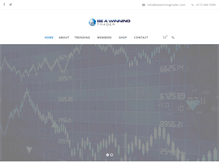Tablet Screenshot of beawinningtrader.com